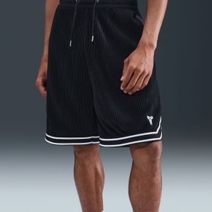 Kobe basketbalshorts met plooien voor heren - Zwart