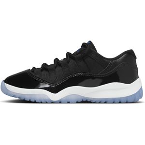 Jordan 11 Retro Low 'Black/Varsity Royal' kleuterschoenen - Zwart