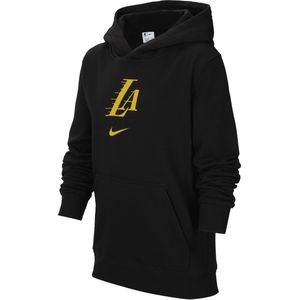 Los Angeles Lakers Club City Edition Nike NBA-hoodie voor peuters - Zwart