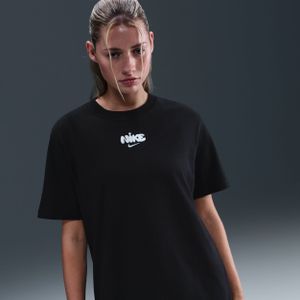 Nike - Sportswear Shirt - Zwart - CLASSICS - Kwartmouw