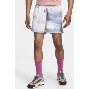 Nike ACG 'Reservoir Goat' shorts met volledige print voor heren - Blauw