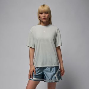 Jordan Sport Diamond damestop met korte mouwen - Grijs