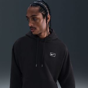 Nike - Street Fleece Overhead Hoodie - Zwart - Heren