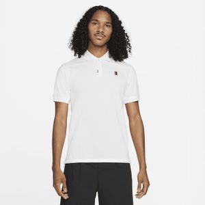 The Nike Polo met aansluitende pasvorm voor heren - Wit