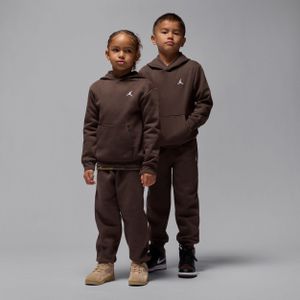 Jordan MJ Brooklyn Fleece tweedelige hoodieset voor kleuters - Bruin