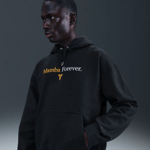 Kobe fleecehoodie voor heren - Zwart