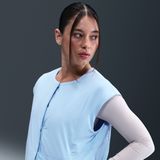 Nike 24.7 PerfectStretch Therma-FIT damesbodywarmer met synthetische vulling - Blauw