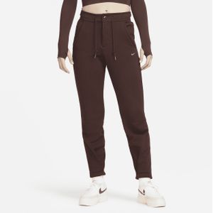 Nike Sportswear Modern Fleece Damesbroek van sweatstof met hoge taille - Bruin