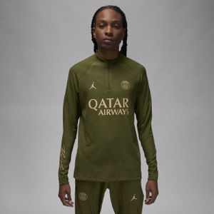 Paris Saint-Germain Strike Elite Vierde Jordan Dri-FIT ADV voetbaltrainingstop voor heren - Groen