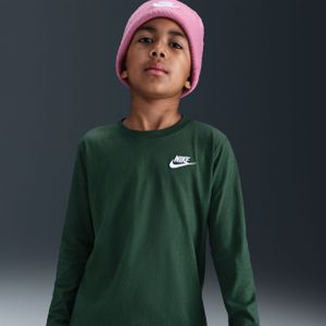 Nike - T-shirt - Zwart - Lange Mouwen - Voor Kids