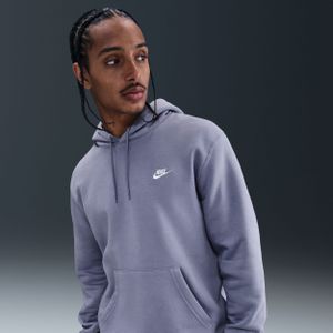 Nike - Sportswear Club Fleece Hoodie - Lichtpaars - Wit