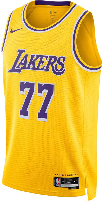 Nike - Los Angeles Lakers Icon Edition - Dri-FIT Swingman NBA-jersey - Geel