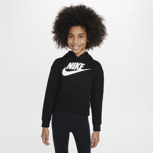 Nike Club Fleece Hoodie voor kleuters - Zwart