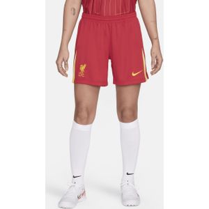 Liverpool FC 2023/24 Stadium Thuis Nike Dri-FIT replica voetbalshorts voor dames - Rood