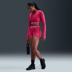 Nike Pro - Damesshorts - Blauw - 7,5 cm