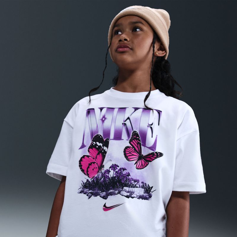 Nike - T-shirt - Wit - Voor Meisjes
