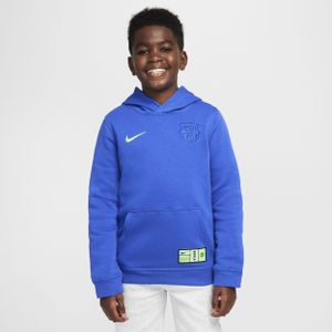 FC Barcelona Club Derde Nike voetbalhoodie voor jongens - Blauw