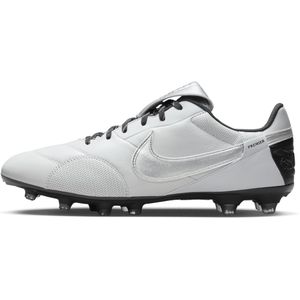 NikePremier 3 low top voetbalschoenen (stevige ondergrond) - Grijs