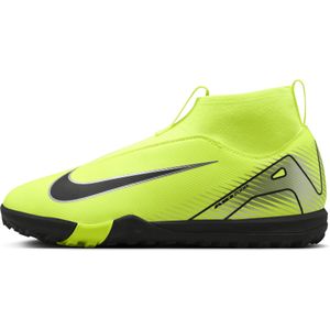 Nike Jr. Mercurial Superfly 10 Academy high top voetbalschoenen voor kleuters/kids (turf) - Geel