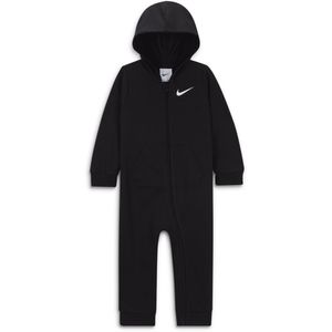 Nike Essentials Hooded Coverall coverall voor baby's - Zwart
