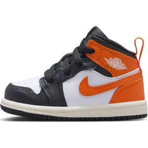Jordan 1 Mid - Schoenen - Wit - Voor Baby's/Peuters