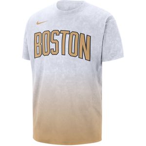 Boston Celtics Essential City Edition Nike NBA Max90 shirt voor heren - Wit