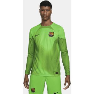 FC Barcelona 2022/23 Stadium Goalkeeper Nike voetbalshirt met Dri-FIT voor heren - Groen