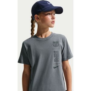 FC Barcelona Nike voetbalshirt voor kids - Grijs