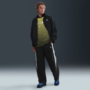 Nike Air geweven trainingstop voor heren - Zwart