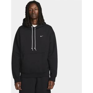 Nike Solo Swoosh Fleecehoodie voor heren - Zwart