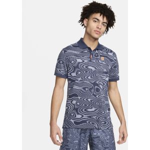 The Nike Polo Heritage Dri-FIT tennispolo voor heren - Blauw