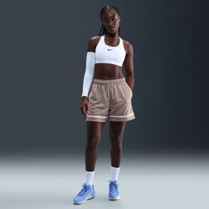 Nike Crossover Dri-FIT basketbalshorts voor dames - Bruin
