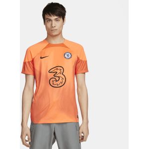Chelsea FC 2022/23 Stadium Goalkeeper Nike voetbalshirt met Dri-FIT voor heren - Oranje