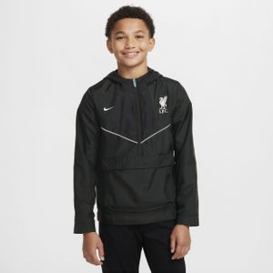 Liverpool FC Amplify Windrunner Nike voetbalanorak voor jongens - Groen