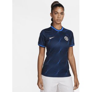 Chelsea FC 2023/24 Stadium Uit Nike Dri-FIT voetbalshirt voor dames - Blauw