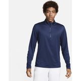 Nike Victory Dri-FIT golftop met halflange rits voor heren - Blauw