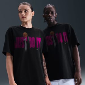 Just Do It: Nike Basketball basketball-T-shirt - Zwart