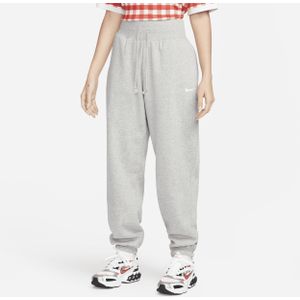 Nike Sportswear Phoenix Fleece Oversized joggingbroek met hoge taille voor dames - Grijs