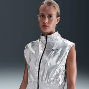 NikeCourt Slam tennisbodywarmer voor dames - Grijs