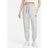 Nike Sportswear Tech Fleece Joggingbroek met halfhoge taille voor dames - Grijs