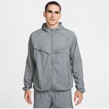 Nike - Stride Repel UV - Hardloopjack - Grijs - Waterafstotend, Opvouwbaar, UV-bescherming