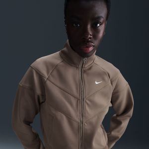Nike Windrunner Knit damesjack - Bruin