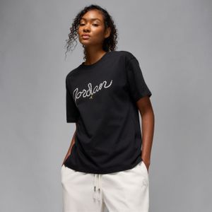 Jordan Brooklyn T-shirt voor dames - Zwart