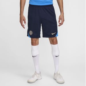 Chelsea FC Strike Nike Dri-FIT knit voetbalshorts voor heren - Blauw