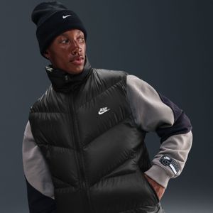 Nike Windrunner statement bodywarmer met donsvulling voor heren - Zwart