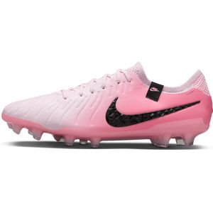 Nike Tiempo Legend 10 Elite low-top voetbalschoenen (stevige ondergronden) - Roze