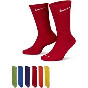 Nike Everyday Plus Cushioned Crew - Sportsokken - 6 Pack - Multi Color - S