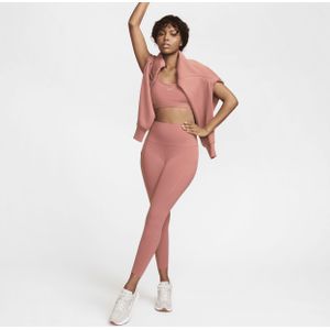 Nike Universa 7/8-legging met hoge taille, zakken en medium ondersteuning voor dames - Roze