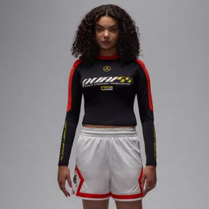 Jordan Sport Quai 54 damestop met lange mouwen - Zwart