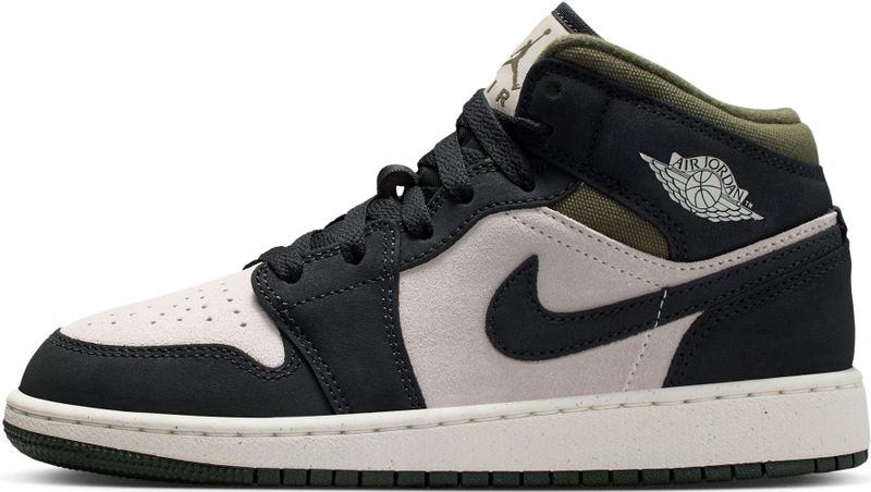 Jordan - Aj1 Mid - Kindersneakers - Beige